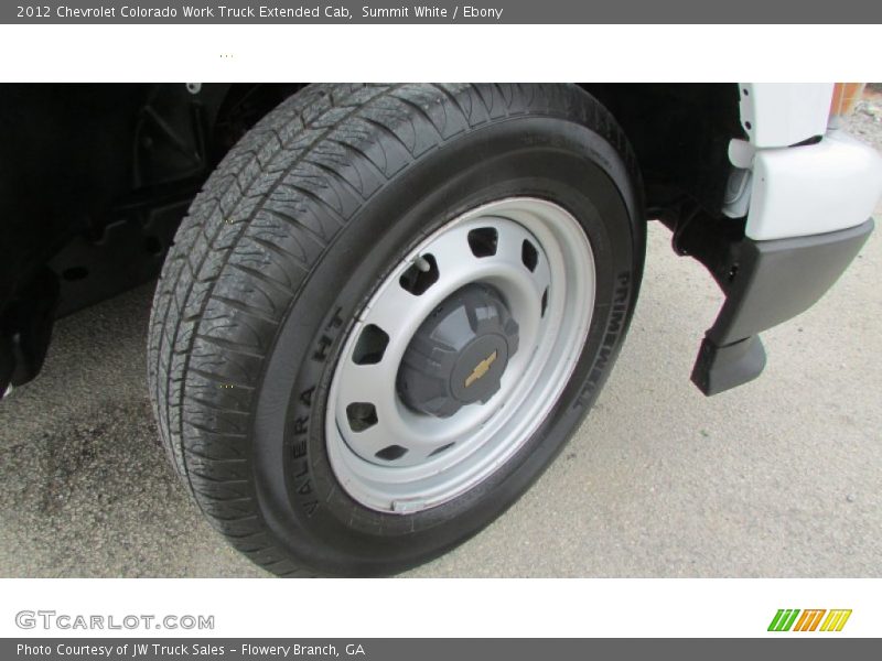 Summit White / Ebony 2012 Chevrolet Colorado Work Truck Extended Cab