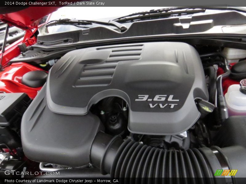 TorRed / Dark Slate Gray 2014 Dodge Challenger SXT