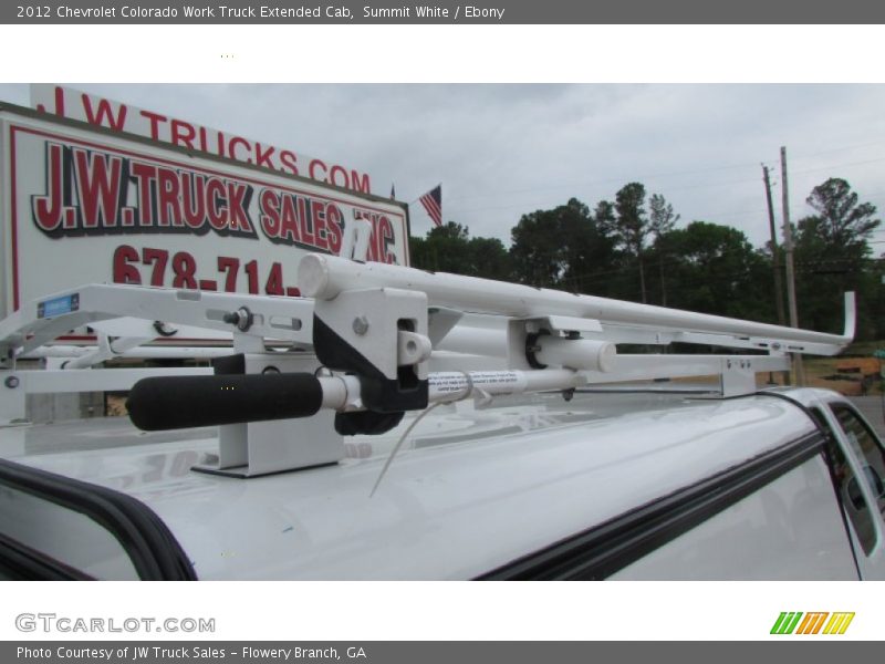 Summit White / Ebony 2012 Chevrolet Colorado Work Truck Extended Cab