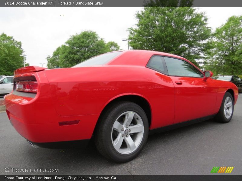 TorRed / Dark Slate Gray 2014 Dodge Challenger R/T