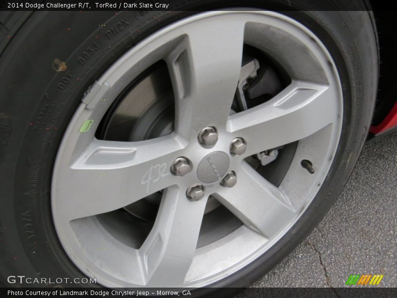 TorRed / Dark Slate Gray 2014 Dodge Challenger R/T
