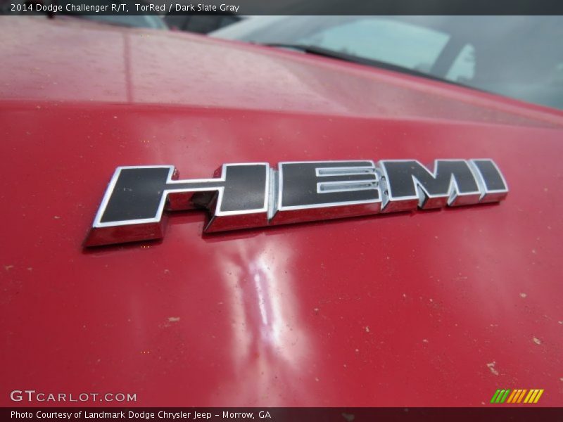 TorRed / Dark Slate Gray 2014 Dodge Challenger R/T