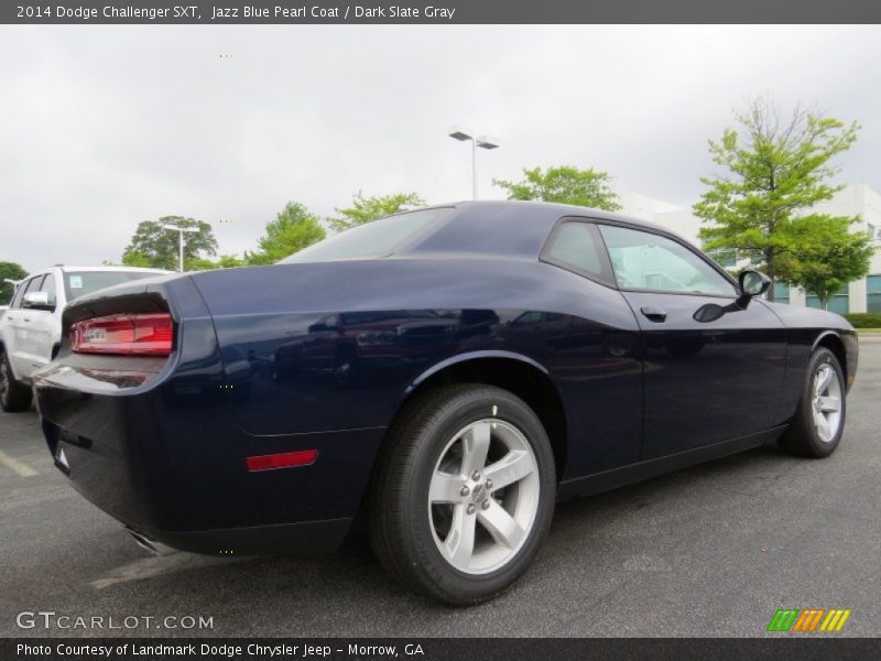 Jazz Blue Pearl Coat / Dark Slate Gray 2014 Dodge Challenger SXT