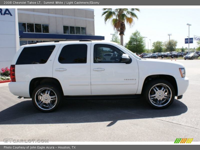 Summit White / Light Cashmere/Ebony 2008 Chevrolet Tahoe LT