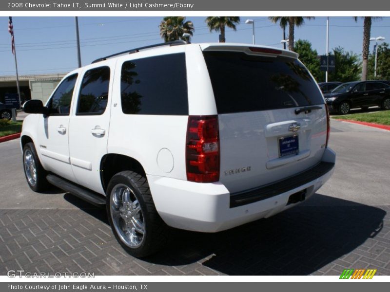 Summit White / Light Cashmere/Ebony 2008 Chevrolet Tahoe LT