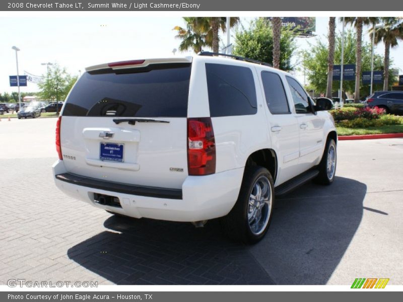 Summit White / Light Cashmere/Ebony 2008 Chevrolet Tahoe LT