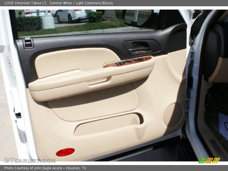 Summit White / Light Cashmere/Ebony 2008 Chevrolet Tahoe LT