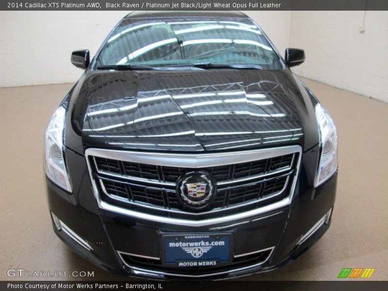 Black Raven / Platinum Jet Black/Light Wheat Opus Full Leather 2014 Cadillac XTS Platinum AWD
