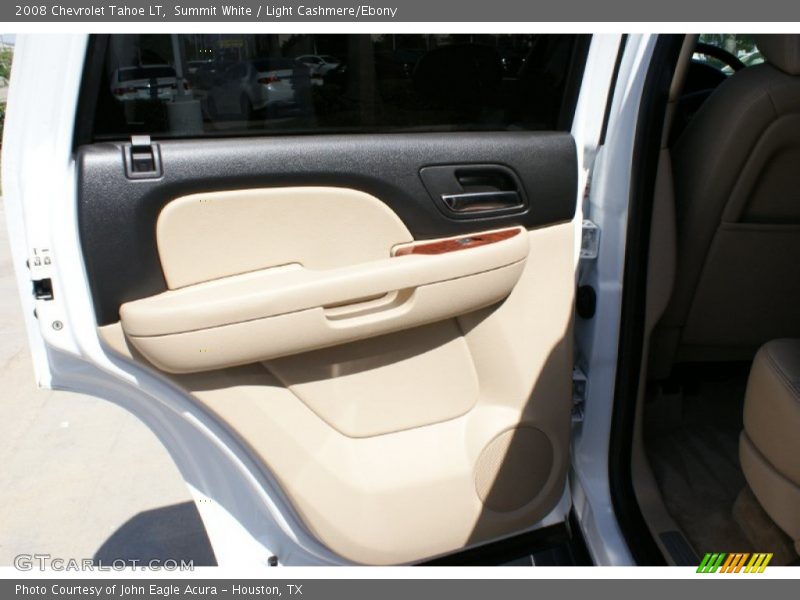 Summit White / Light Cashmere/Ebony 2008 Chevrolet Tahoe LT