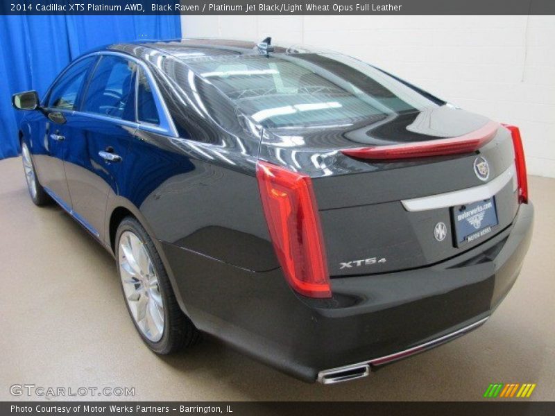 Black Raven / Platinum Jet Black/Light Wheat Opus Full Leather 2014 Cadillac XTS Platinum AWD