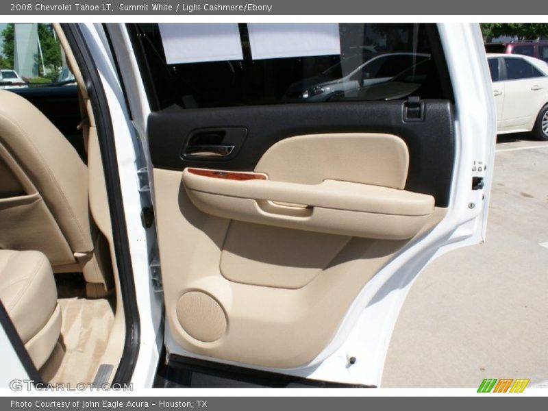 Summit White / Light Cashmere/Ebony 2008 Chevrolet Tahoe LT