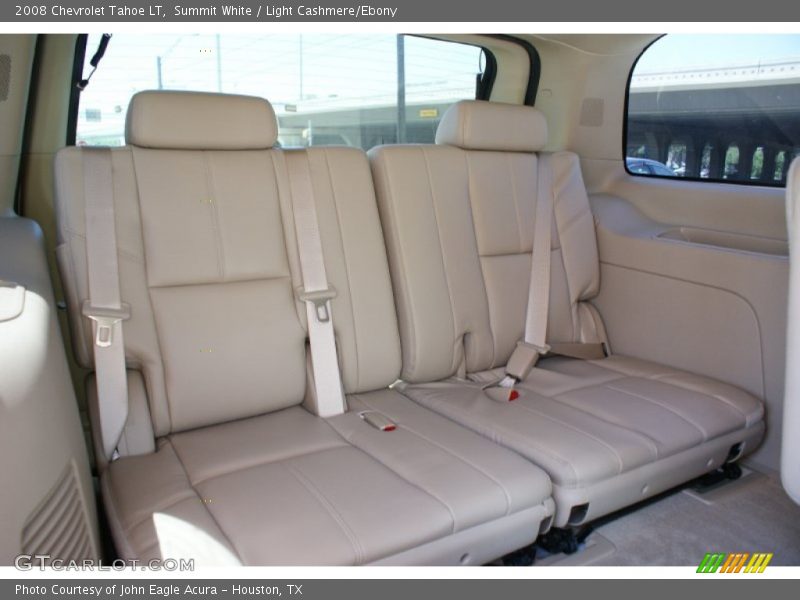 Summit White / Light Cashmere/Ebony 2008 Chevrolet Tahoe LT