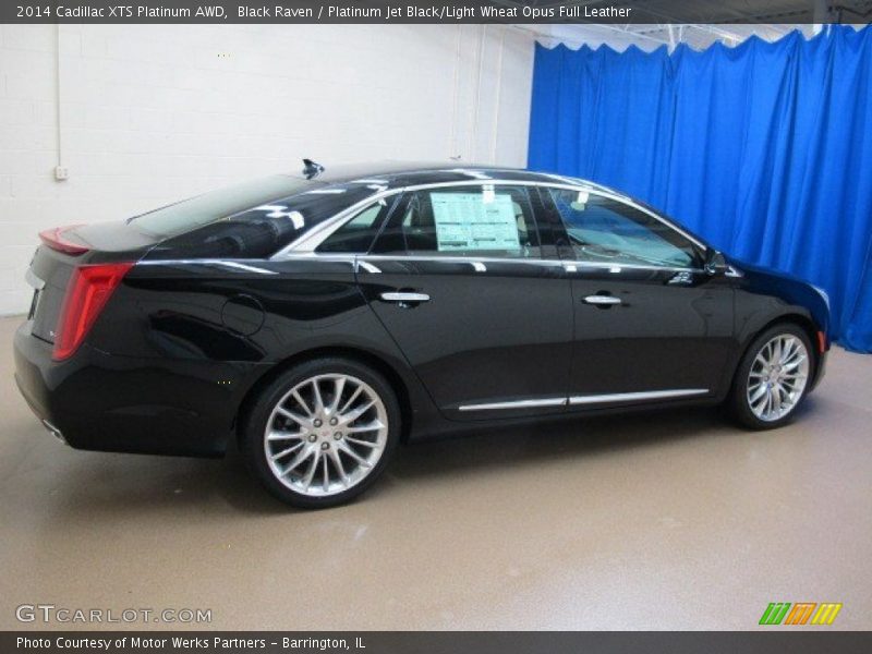 Black Raven / Platinum Jet Black/Light Wheat Opus Full Leather 2014 Cadillac XTS Platinum AWD