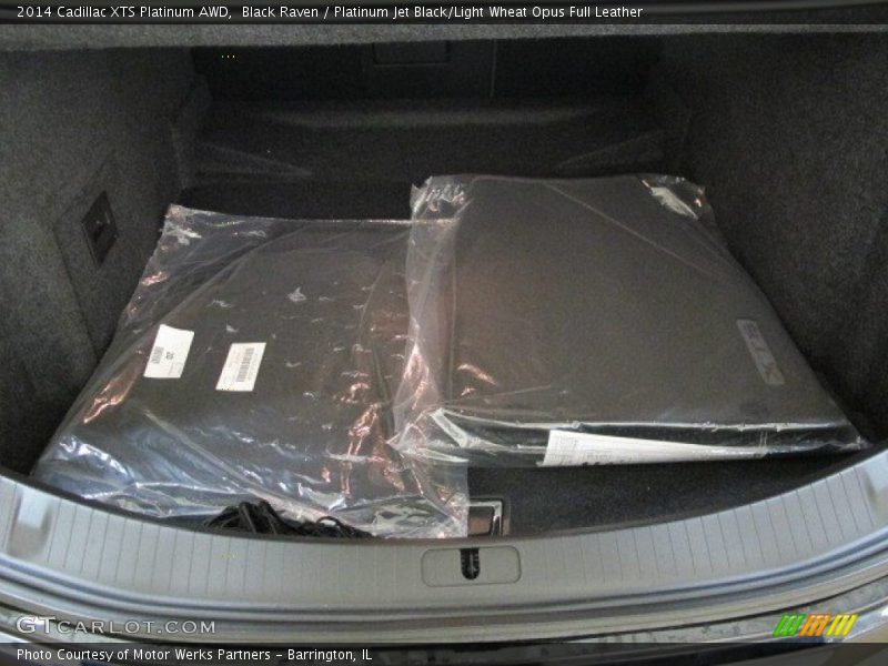 Black Raven / Platinum Jet Black/Light Wheat Opus Full Leather 2014 Cadillac XTS Platinum AWD
