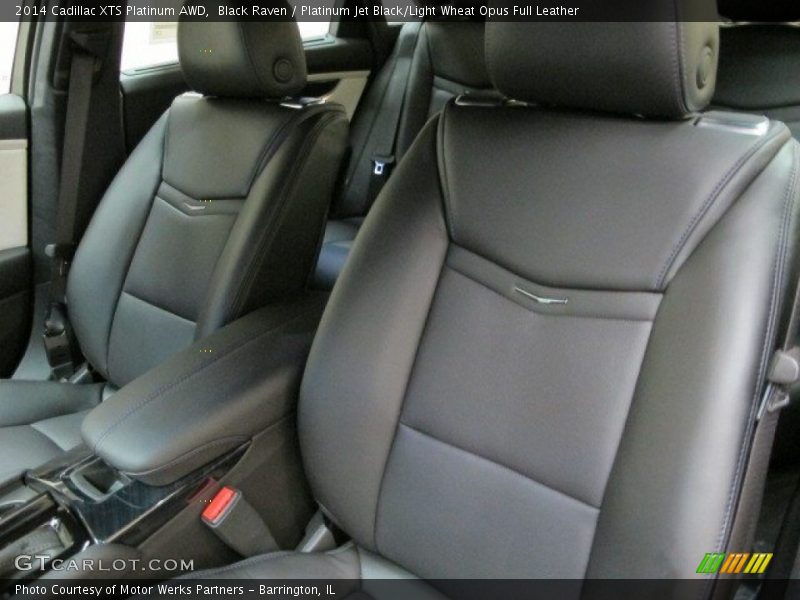 Black Raven / Platinum Jet Black/Light Wheat Opus Full Leather 2014 Cadillac XTS Platinum AWD