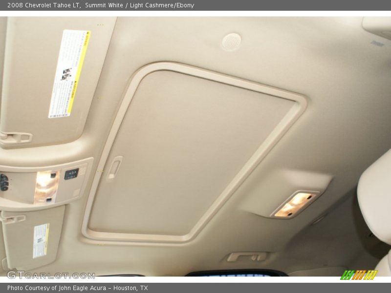 Summit White / Light Cashmere/Ebony 2008 Chevrolet Tahoe LT