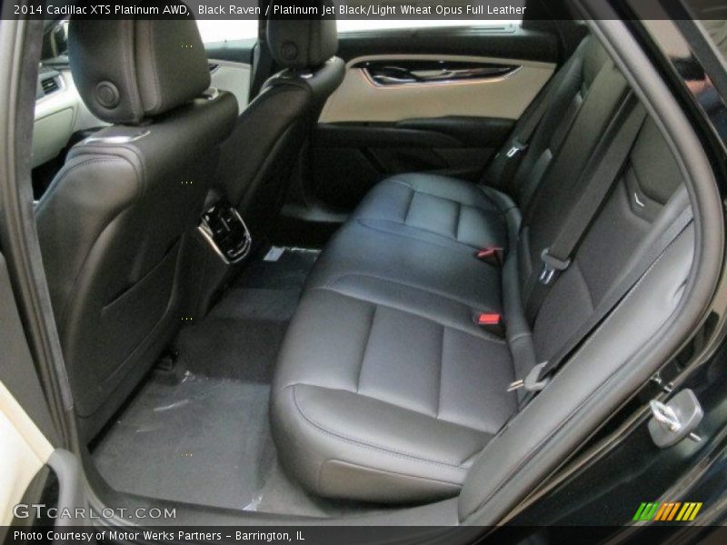 Black Raven / Platinum Jet Black/Light Wheat Opus Full Leather 2014 Cadillac XTS Platinum AWD