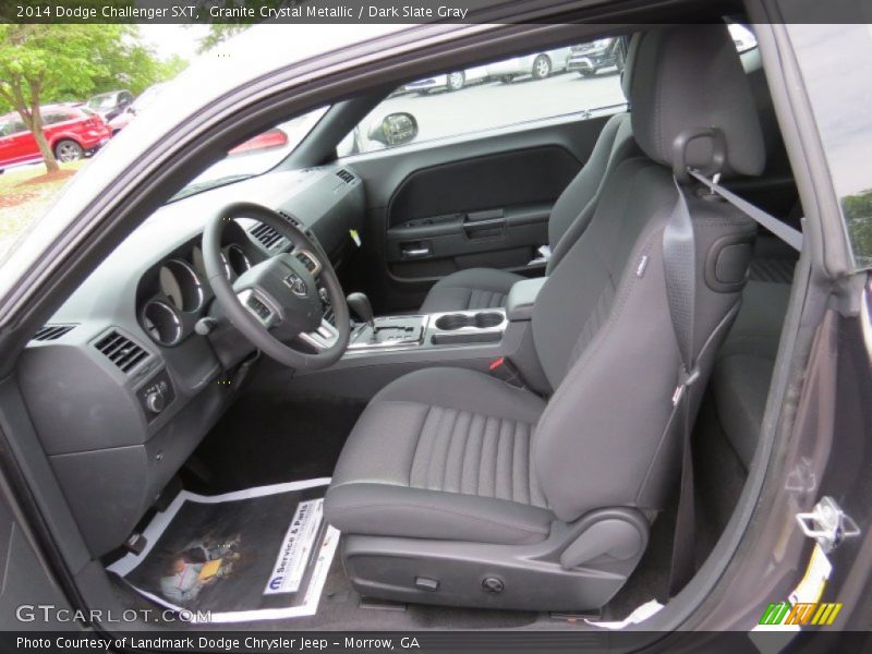 Granite Crystal Metallic / Dark Slate Gray 2014 Dodge Challenger SXT