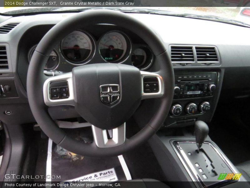 Granite Crystal Metallic / Dark Slate Gray 2014 Dodge Challenger SXT