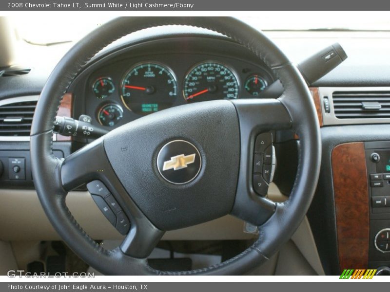 Summit White / Light Cashmere/Ebony 2008 Chevrolet Tahoe LT