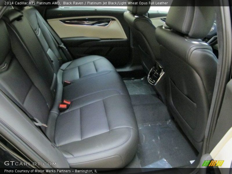 Black Raven / Platinum Jet Black/Light Wheat Opus Full Leather 2014 Cadillac XTS Platinum AWD