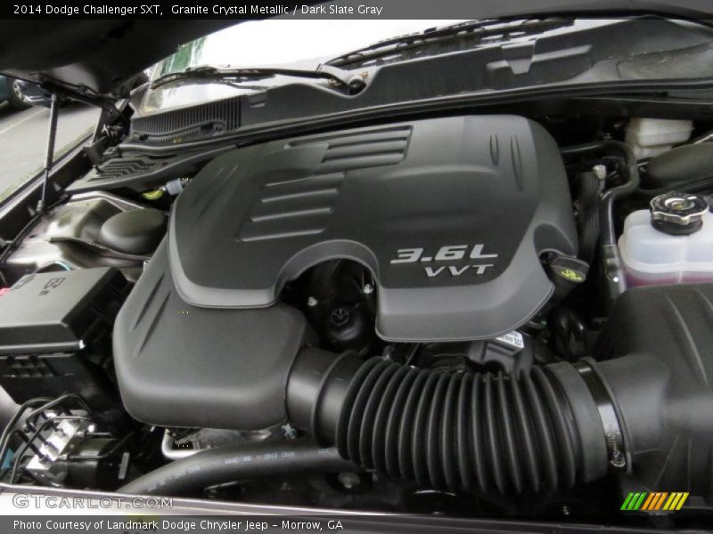 Granite Crystal Metallic / Dark Slate Gray 2014 Dodge Challenger SXT