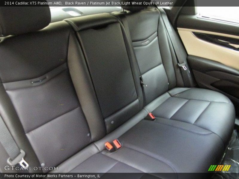 Black Raven / Platinum Jet Black/Light Wheat Opus Full Leather 2014 Cadillac XTS Platinum AWD