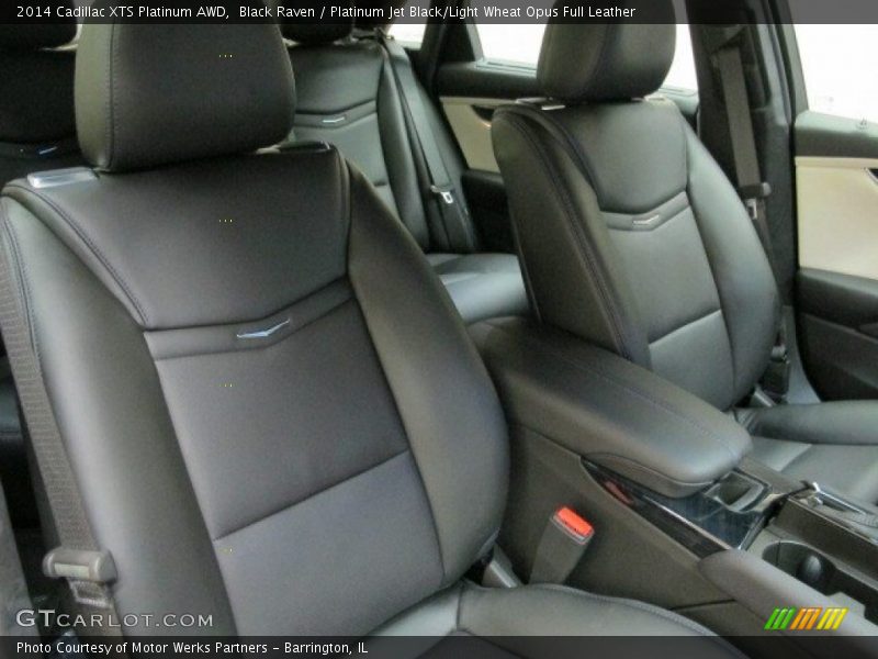Black Raven / Platinum Jet Black/Light Wheat Opus Full Leather 2014 Cadillac XTS Platinum AWD
