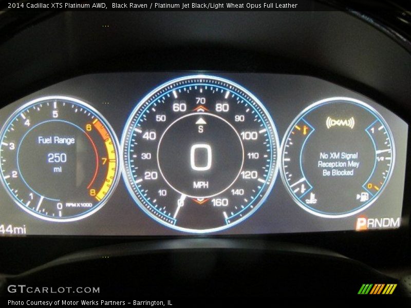 Black Raven / Platinum Jet Black/Light Wheat Opus Full Leather 2014 Cadillac XTS Platinum AWD