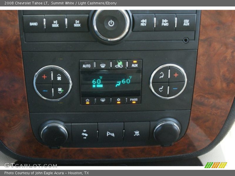 Summit White / Light Cashmere/Ebony 2008 Chevrolet Tahoe LT