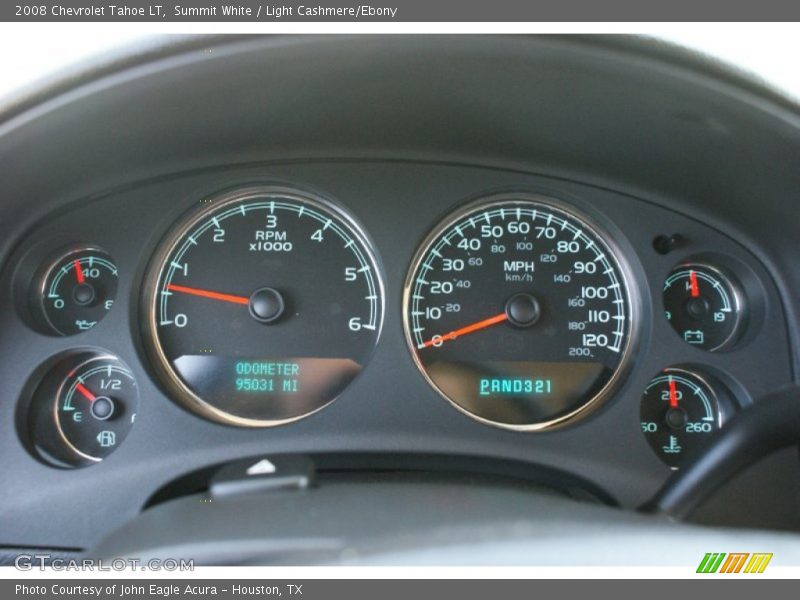 Summit White / Light Cashmere/Ebony 2008 Chevrolet Tahoe LT