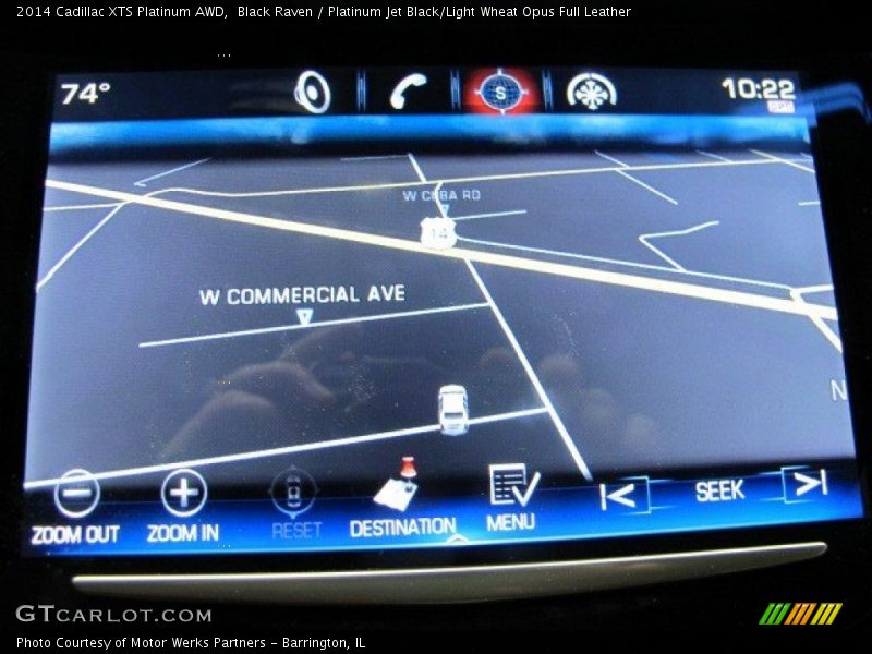 Black Raven / Platinum Jet Black/Light Wheat Opus Full Leather 2014 Cadillac XTS Platinum AWD