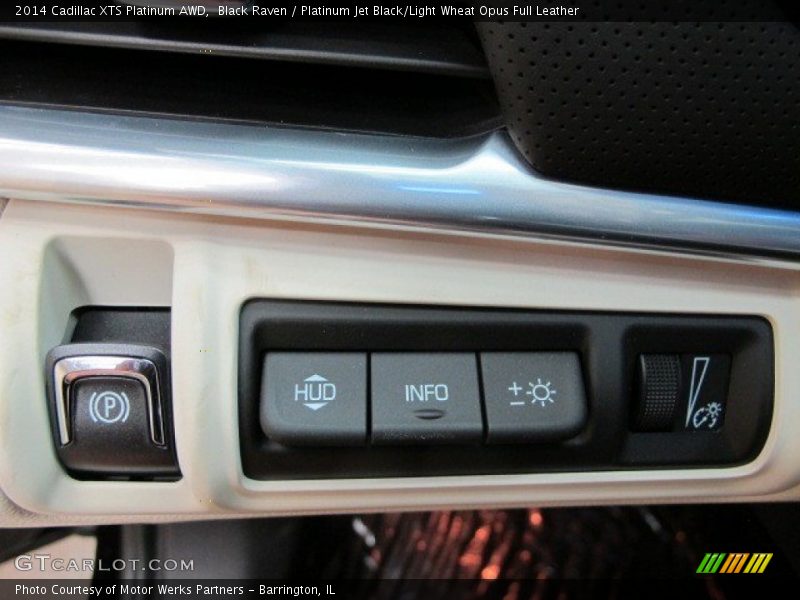 Black Raven / Platinum Jet Black/Light Wheat Opus Full Leather 2014 Cadillac XTS Platinum AWD