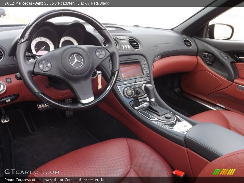  2012 SL 550 Roadster Red/Black Interior
