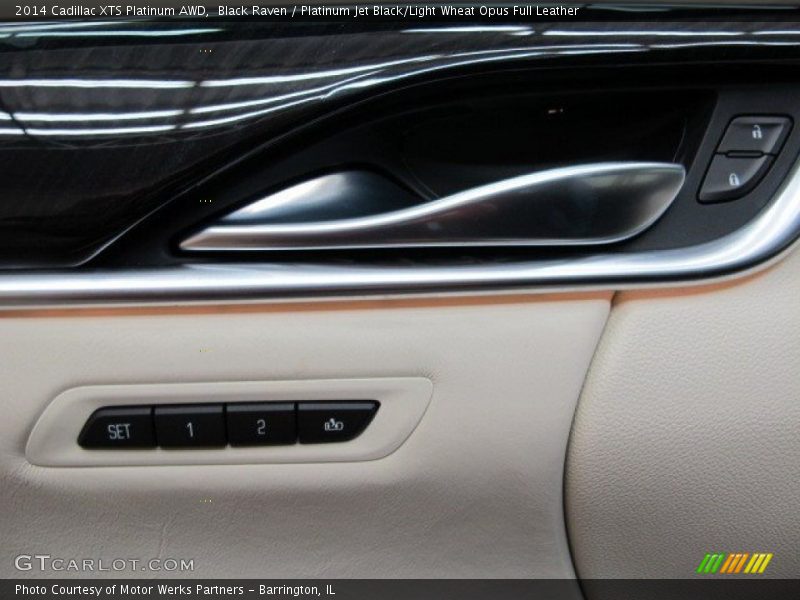 Black Raven / Platinum Jet Black/Light Wheat Opus Full Leather 2014 Cadillac XTS Platinum AWD