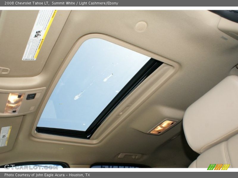 Summit White / Light Cashmere/Ebony 2008 Chevrolet Tahoe LT