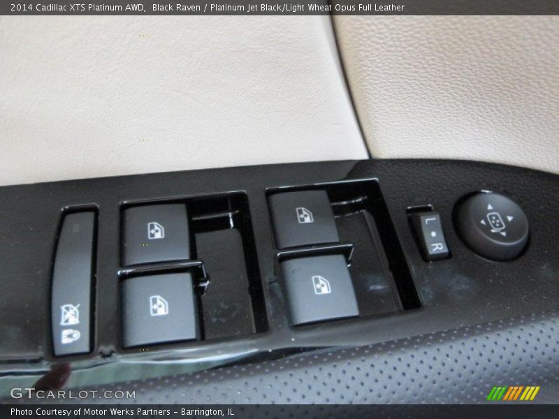 Black Raven / Platinum Jet Black/Light Wheat Opus Full Leather 2014 Cadillac XTS Platinum AWD