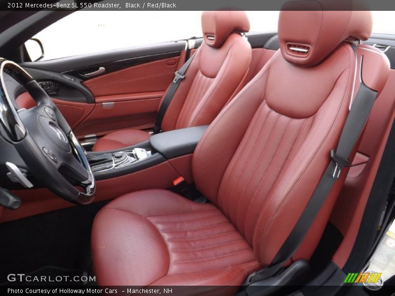 Front Seat of 2012 SL 550 Roadster