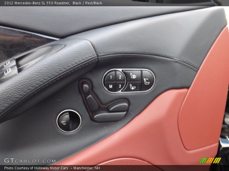 Controls of 2012 SL 550 Roadster