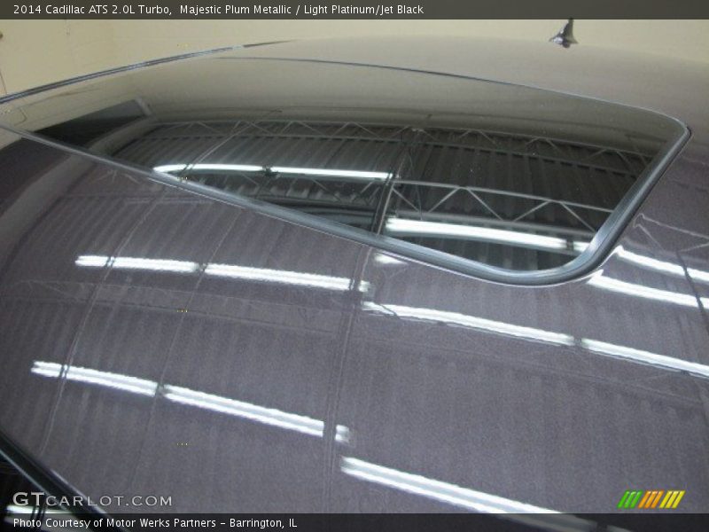 Majestic Plum Metallic / Light Platinum/Jet Black 2014 Cadillac ATS 2.0L Turbo