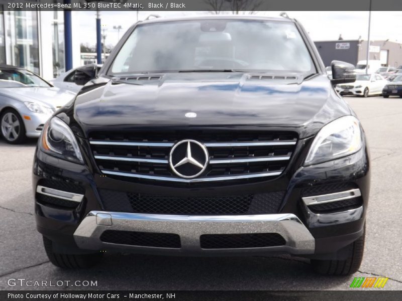 Black / Black 2012 Mercedes-Benz ML 350 BlueTEC 4Matic