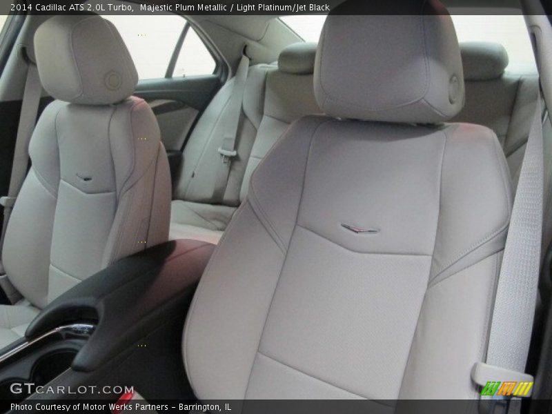 Majestic Plum Metallic / Light Platinum/Jet Black 2014 Cadillac ATS 2.0L Turbo