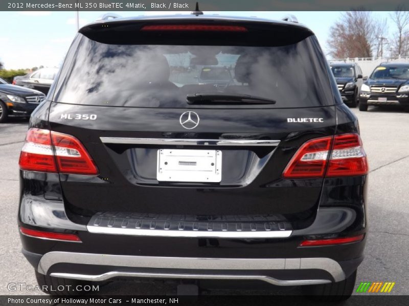 Black / Black 2012 Mercedes-Benz ML 350 BlueTEC 4Matic