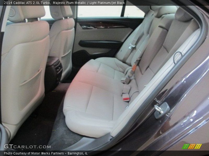 Majestic Plum Metallic / Light Platinum/Jet Black 2014 Cadillac ATS 2.0L Turbo