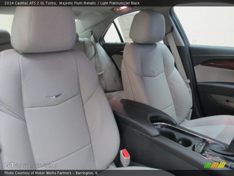 Majestic Plum Metallic / Light Platinum/Jet Black 2014 Cadillac ATS 2.0L Turbo