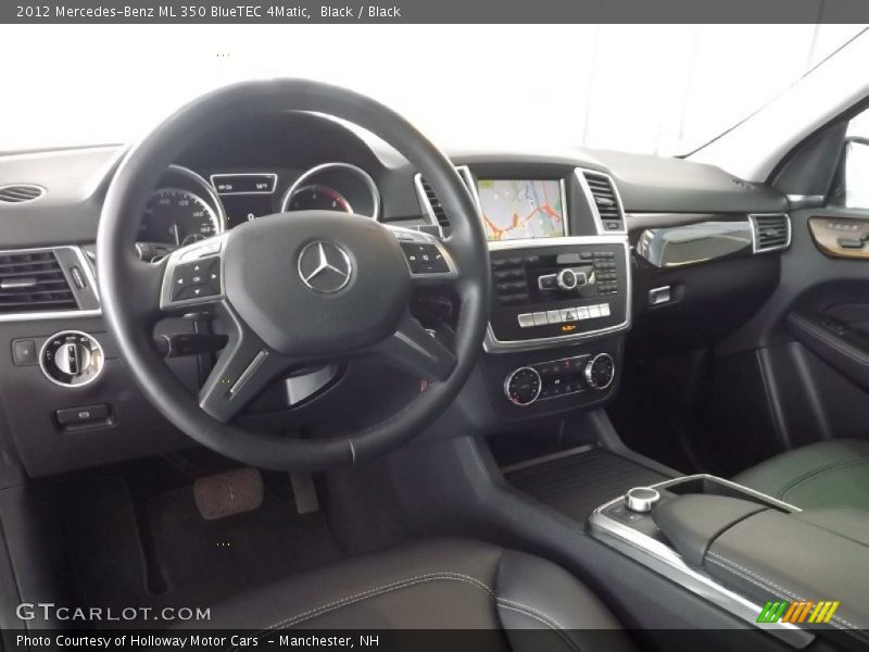 Black / Black 2012 Mercedes-Benz ML 350 BlueTEC 4Matic