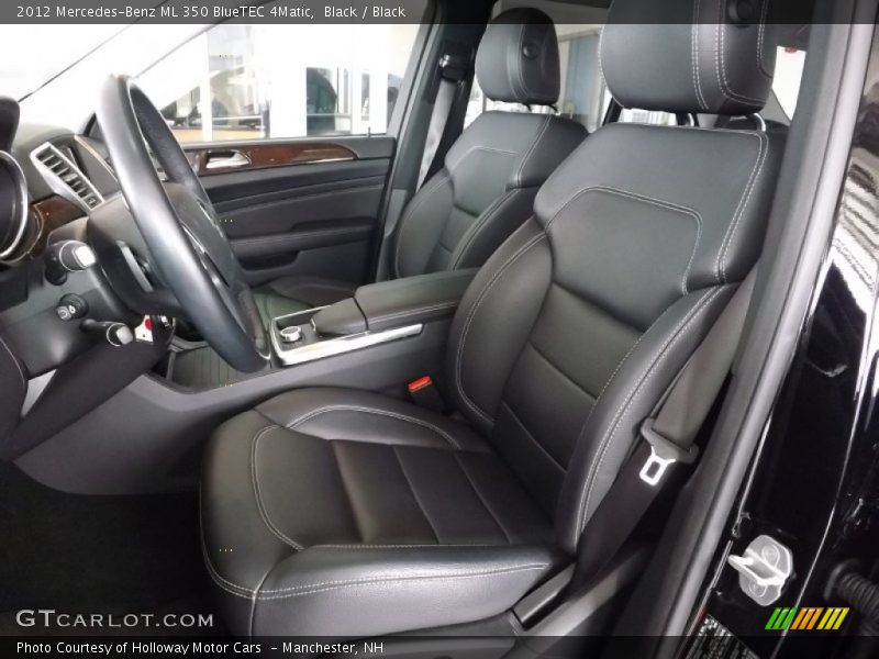 Black / Black 2012 Mercedes-Benz ML 350 BlueTEC 4Matic