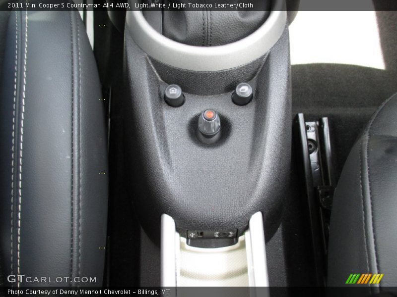 Light White / Light Tobacco Leather/Cloth 2011 Mini Cooper S Countryman All4 AWD