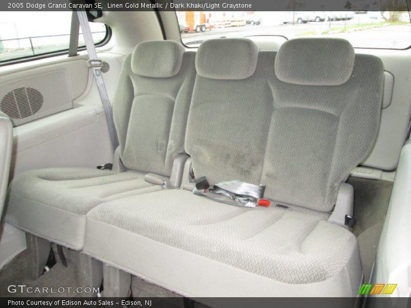 Linen Gold Metallic / Dark Khaki/Light Graystone 2005 Dodge Grand Caravan SE