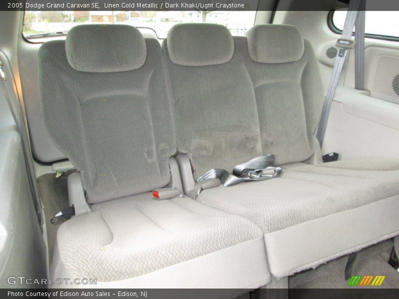 Linen Gold Metallic / Dark Khaki/Light Graystone 2005 Dodge Grand Caravan SE